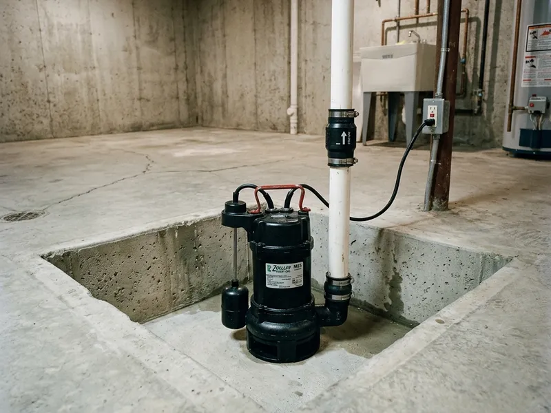 Sump Pump Installation Plumber in Noank, CT